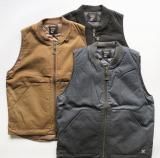 <img class='new_mark_img1' src='https://img.shop-pro.jp/img/new/icons14.gif' style='border:none;display:inline;margin:0px;padding:0px;width:auto;' />BLUCO 155-35-013 RIB COLLAR DUCK VEST ֥顼 å ٥ 3color ֥륳 