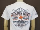 フラットヘッド FLATHEAD THC-150W GOLDEN WEST Tシャツ WHT