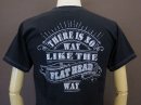 フラットヘッド FLATHEAD THC-166 FH WAY Tシャツ BLACK