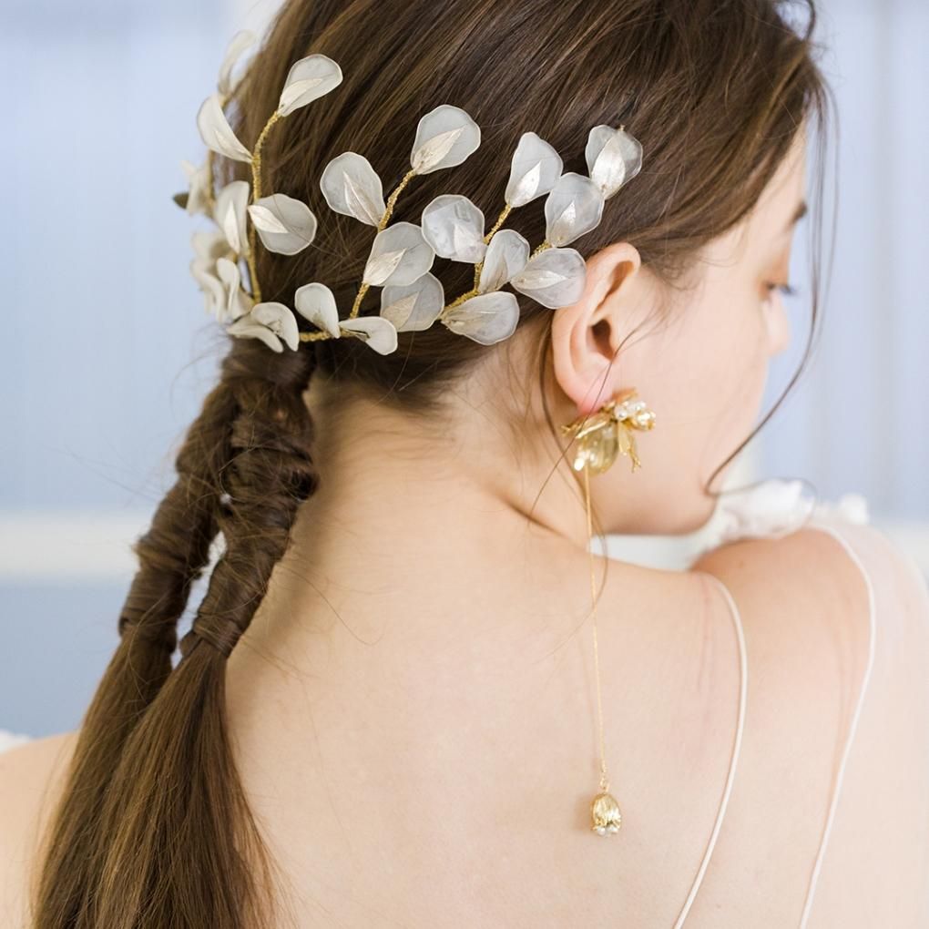 Pear×Milky Flower Crown(パール×ミルキーフラワークラウン