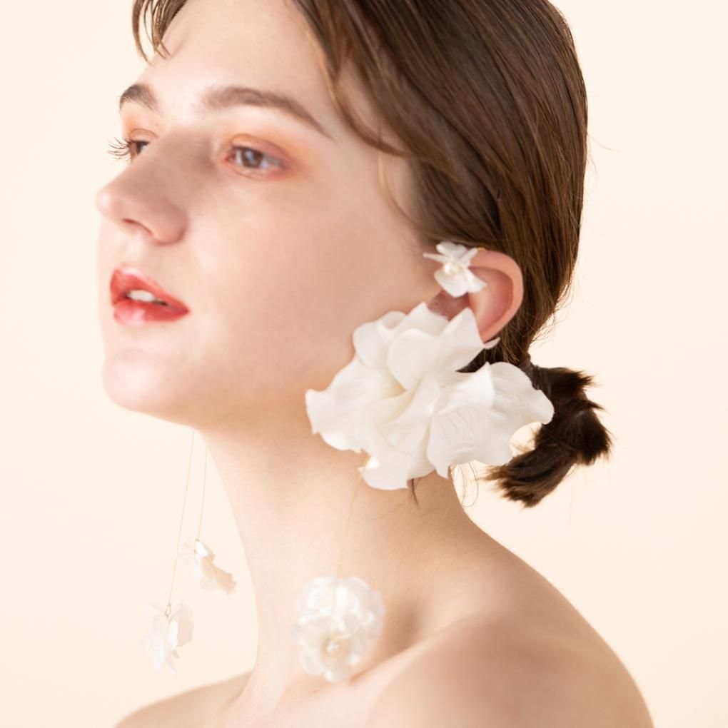 日本製 【オルガブランカ】FLAVOA earcuff earring OW 結婚式