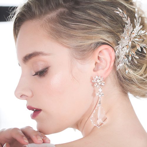 AGATA BIG SWAROVSKI EARRING&PIERCES(ӥåե&ԥ)(С)orgablanca(륬֥)