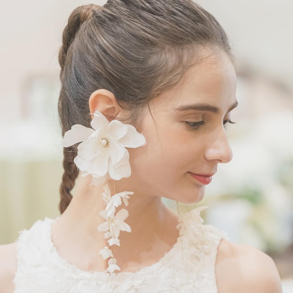 高質で安価アクセサリーBERTA EARRING(ベルタイヤリング)(オフ)orgablanca(オルガブランカ