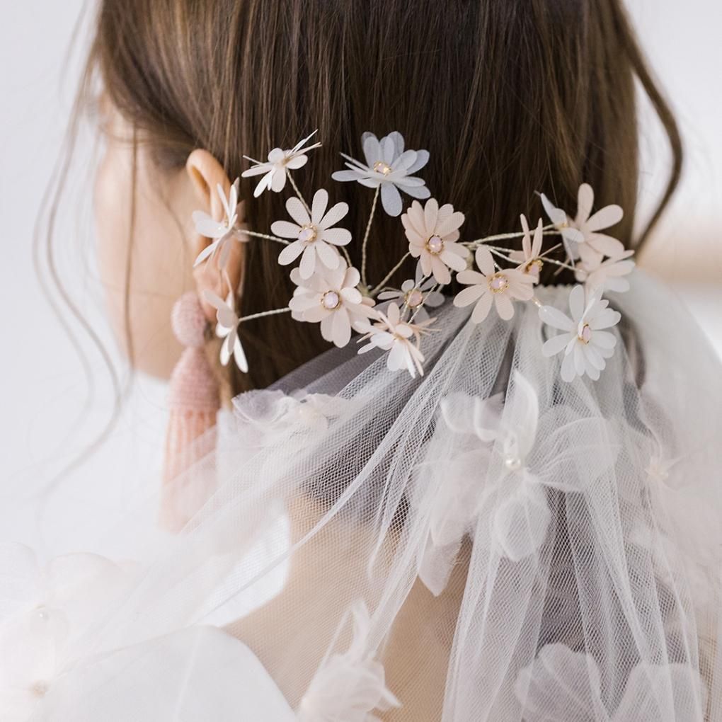 Bridal veil(ブライダルベール)ヘッドドレス(グリーン)Mimi Bridal veil(ブライダルベール)ヘッドドレス(グリーン)Mimi