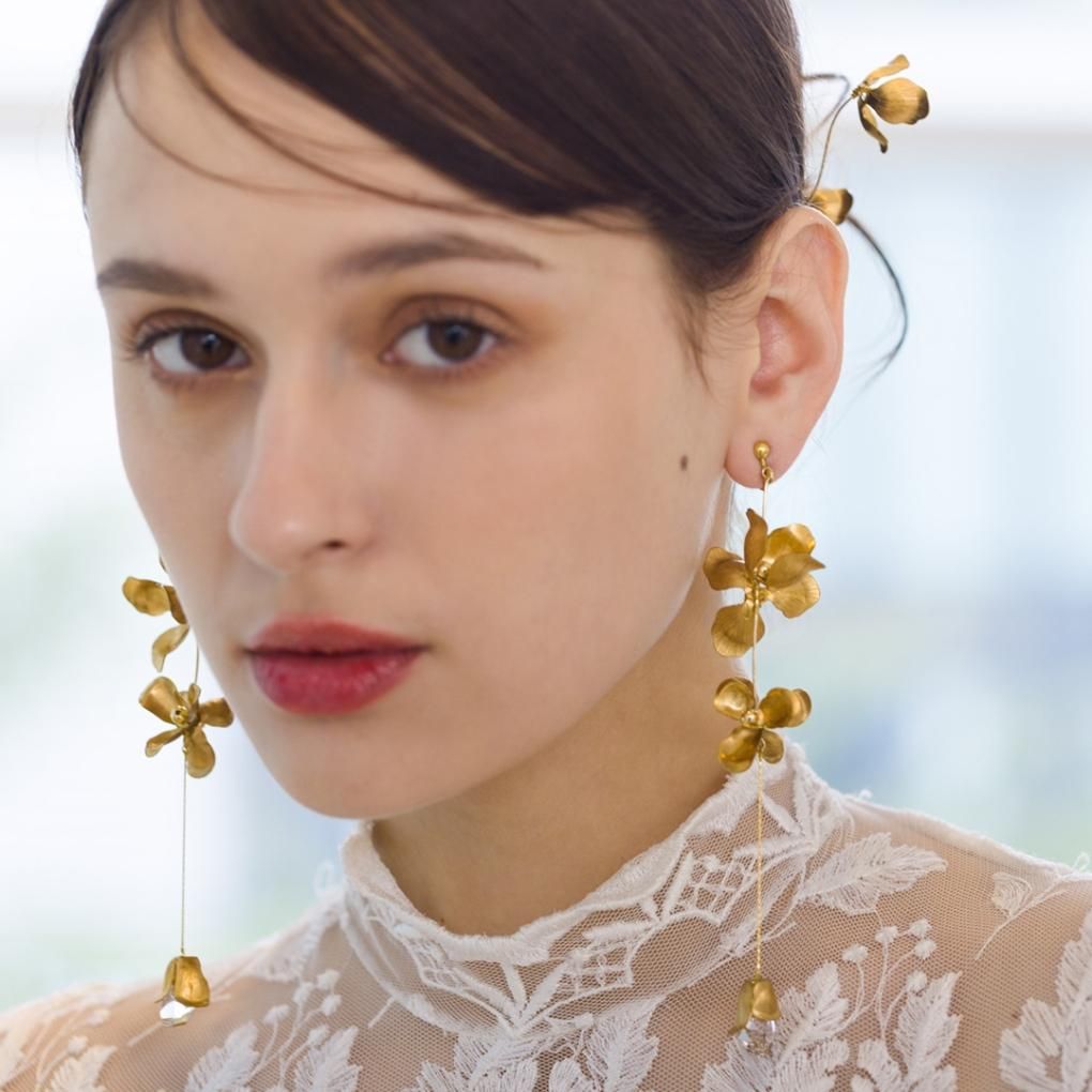 HELEN EARRING&PIERCE(ヘレンイヤリング&ピアス)(ゴールド HELEN EARRING&PIERCE(ヘレンイヤリング&ピアス)(ゴールド