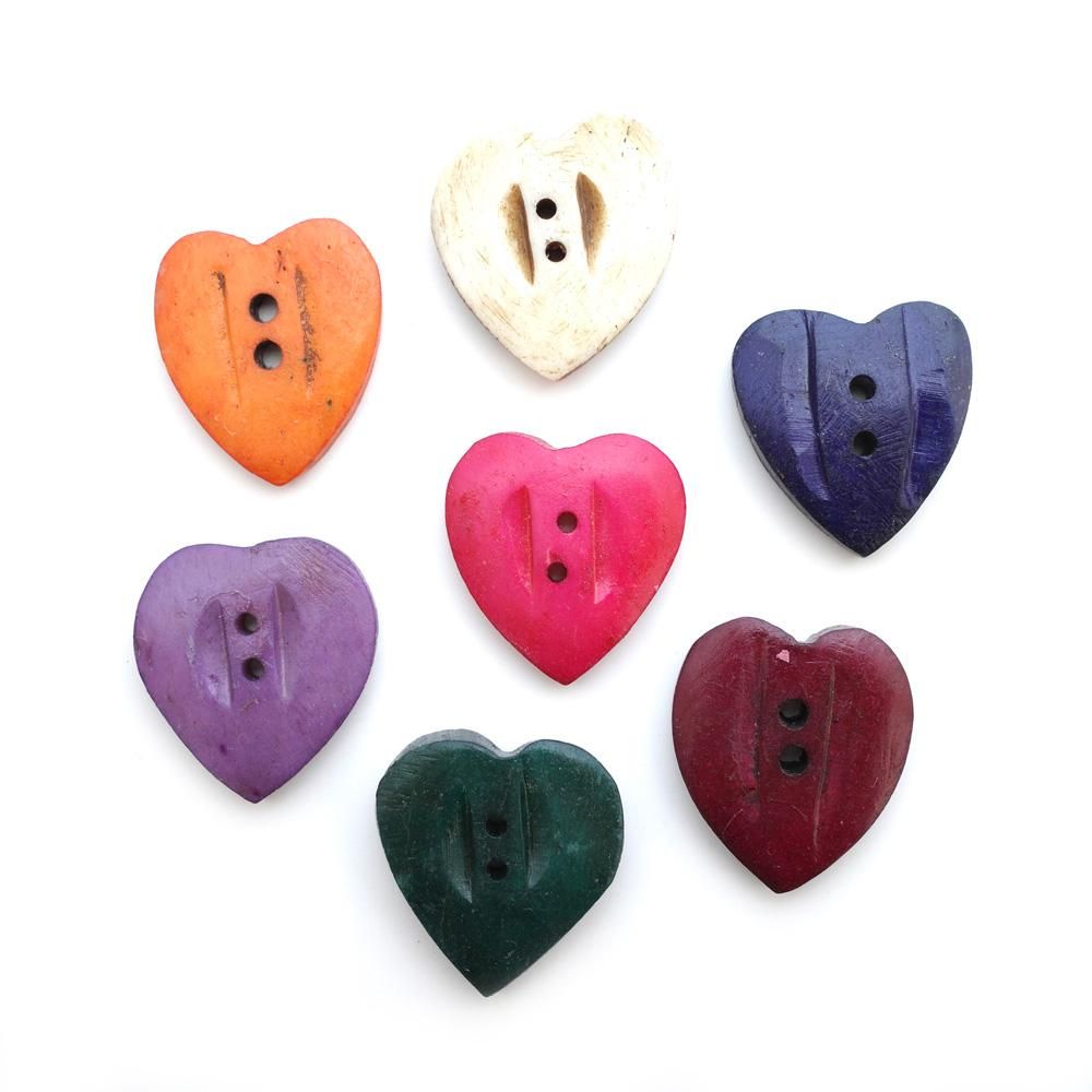 水牛ボタン 20mm-4個入 - humongous ヒューモンガス