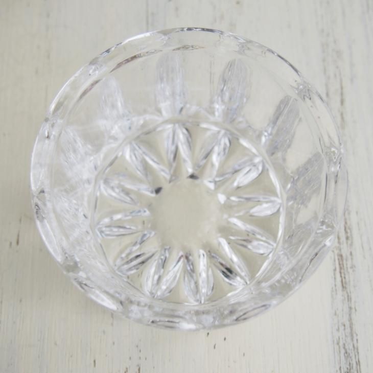 アンティーク パウダージャー クリスタル×シルバー 蓋付 アール・ヌーヴォー アンティーク パウダージャー クリスタル×シルバー 蓋付 アール