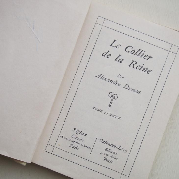 ビンテージ洋書　ネルソン社　フランス小説 1930年代　2冊セット fit=scale-down,w=1200