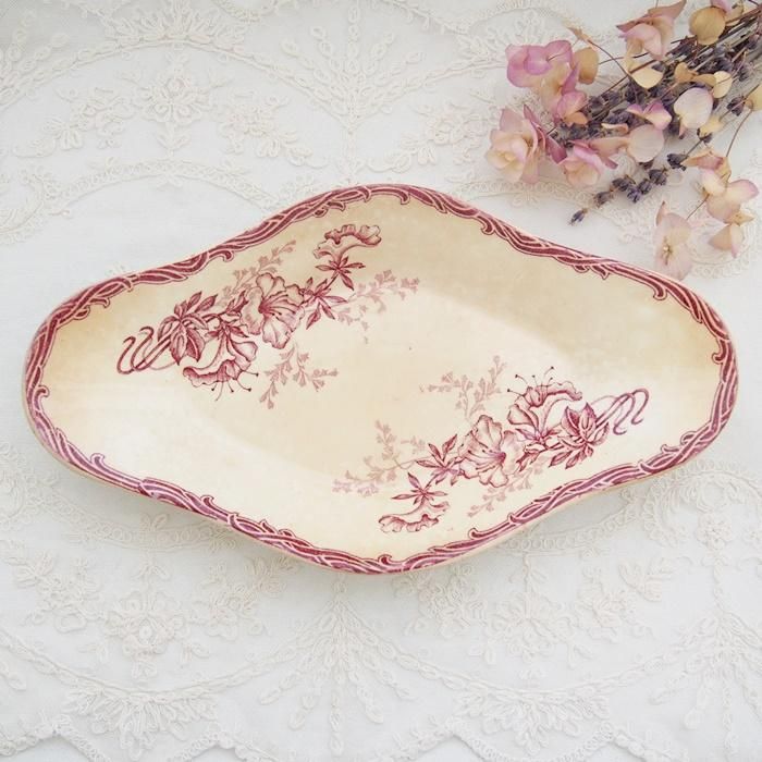 LONGWYアンティークプレート＆ラヴィエ