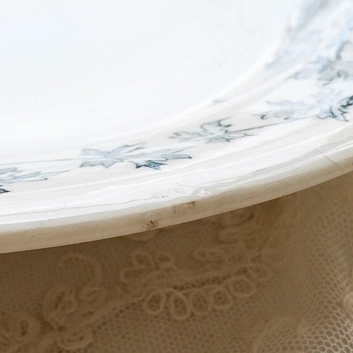 フランス GIEN ANEMONES ジアン アネモネ スーププレート 深皿 A