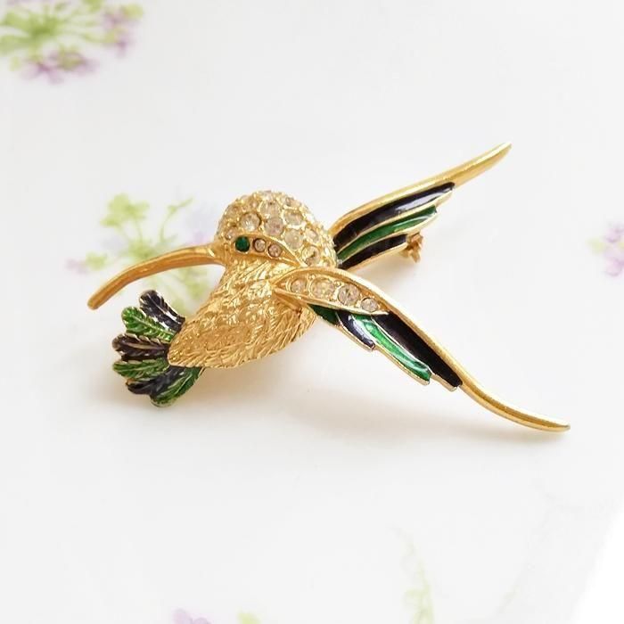 Sphinx スフィンクス ゴールドトーン ハチドリ ハミングバード