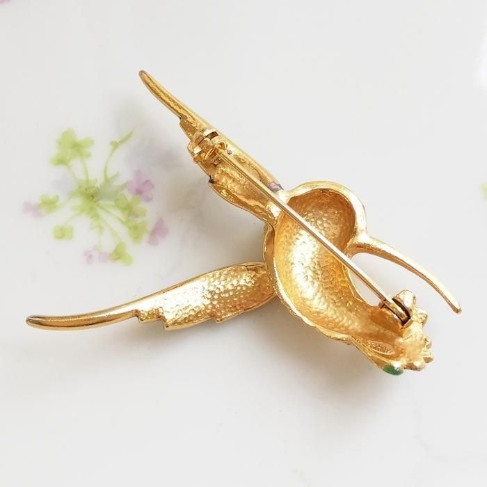 Sphinx スフィンクス ゴールドトーン ハチドリ ハミングバード