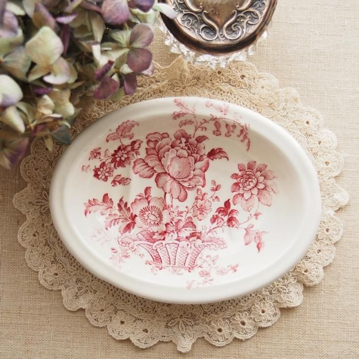 イギリス Charlotte Royal Crownford Ironstone ソープ