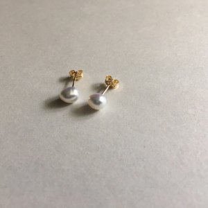 sourceKeshi Pearl Post Earrings(Small)