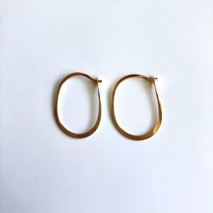 <img class='new_mark_img1' src='https://img.shop-pro.jp/img/new/icons32.gif' style='border:none;display:inline;margin:0px;padding:0px;width:auto;' />source:Melissa Joy ManningSmall Oval Hoops Earrings
