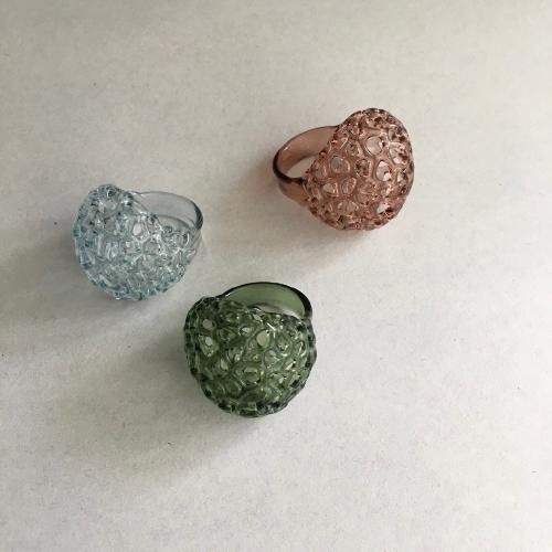 専用 Inoya Makiko イノヤマキコ ガラス リング 11号 専用 Inoya Makiko イノヤマキコ ガラス リング 11号 ATELIER