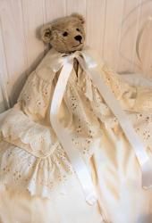 アンティーク ベビードレス レース 手刺繍 ビクトリアン イギリス イギリスアンティーク 19世紀末 ヴィクトリアン 見事な手刺繍