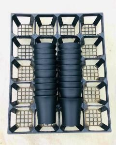 SS-20 トレー(1枚)とミニラン鉢3号 20鉢セット - (株) 奈良多肉