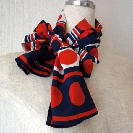 Vera Neumann Vintage Scarf <br/>Polka dots 1970s