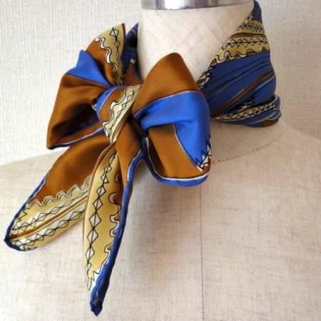  Vera Neumann  Vintage Silk Scarf<BR>-Art Deco Suns Lucky Ladybird 1960s 3