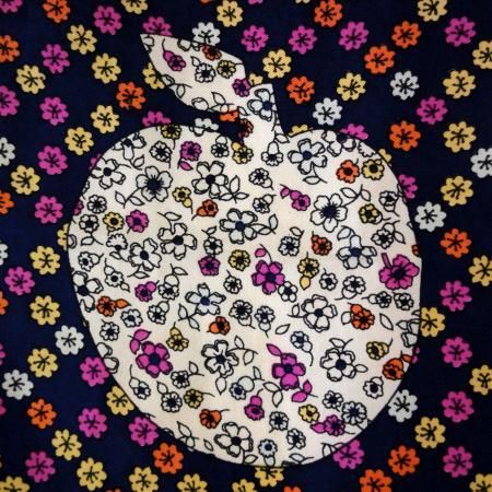 GIVENCHY Vintage Scarf <br/>Apple Print 1960s 4