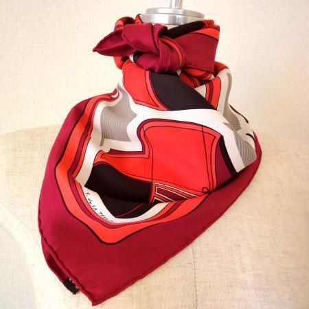 HERMES Vintage Carré<br/>LES COUPES 4