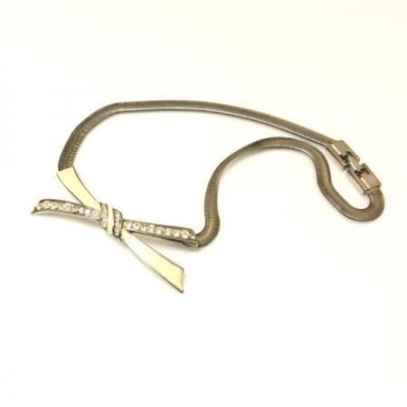 Givenchy Choker Necklace<br/>Enamel and Rhinestone<br/>1950s~1960s 2