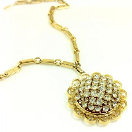 Schiaparelli Vintage Necklace<br/>Rhinestone