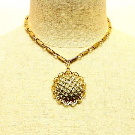 Schiaparelli Vintage Necklace<br/>Rhinestone 4