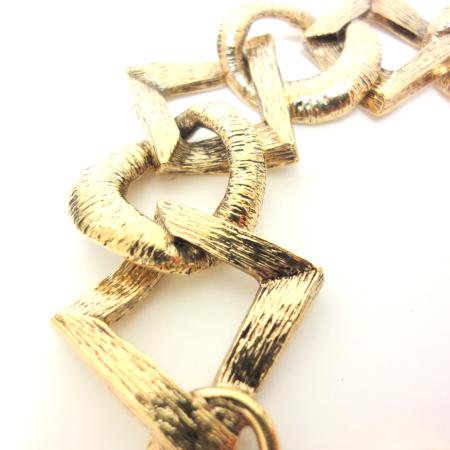 Yves Saint Laurent Vintage Bracelet  <br/>Chunky Gold Tone 2