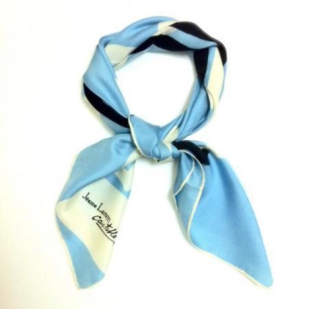 Lanvin Vintage Scarf  Signed CASTILLO 1950s 4