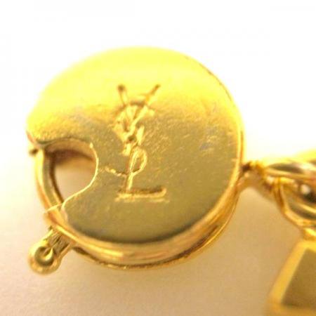 Yves Saint Laurent Vintage Bracelet YSL Logo with Heart Star 2