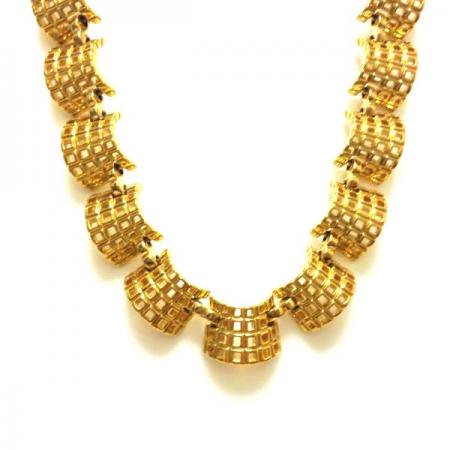 Nina Ricci Vintage Necklace<br/> Lattice Design