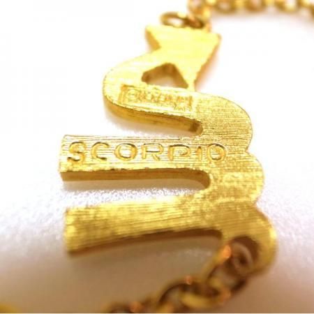 Trifari Vintage Necklace <br/>The Signs of The Zodiac Scorpio 4