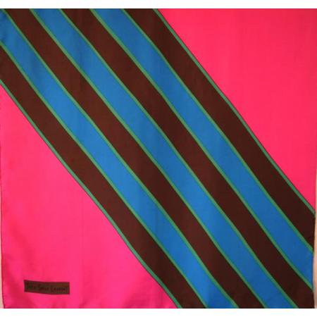 Yves Saint Laurent Vintage Scarf <br/> Diagonal stripes 1960's