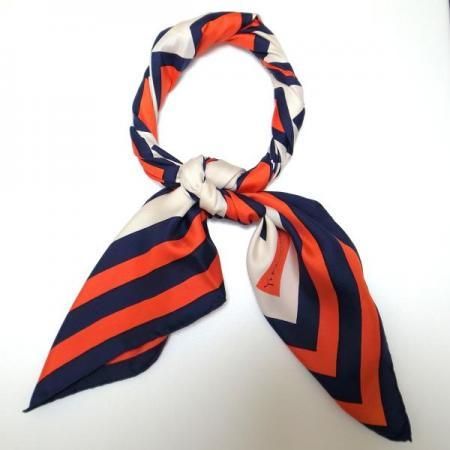 Yves Saint Laurent Vintage Scarf <br/>Ddiamonds, Squares, Stripes 1960's 4