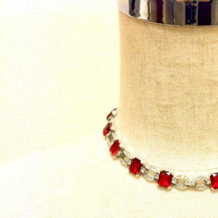 Trifari Vintage <br> Choker Necklace or Bracelets<BR> 'Alfred Philippe' Late1930s 2