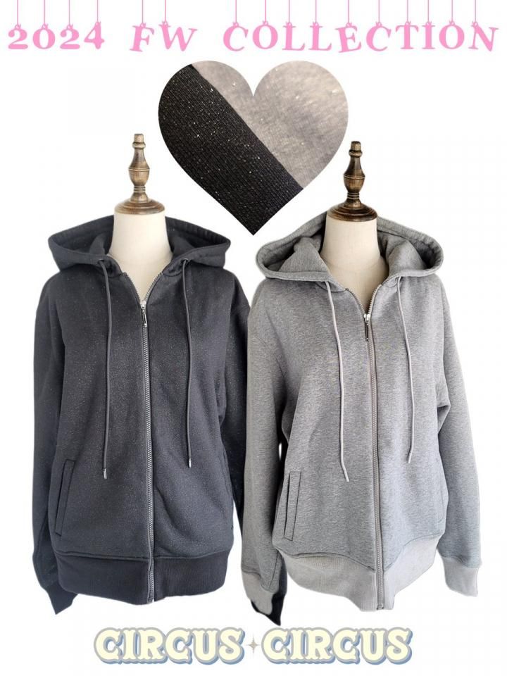Kira Kira Zip up Hoodie - circus circus