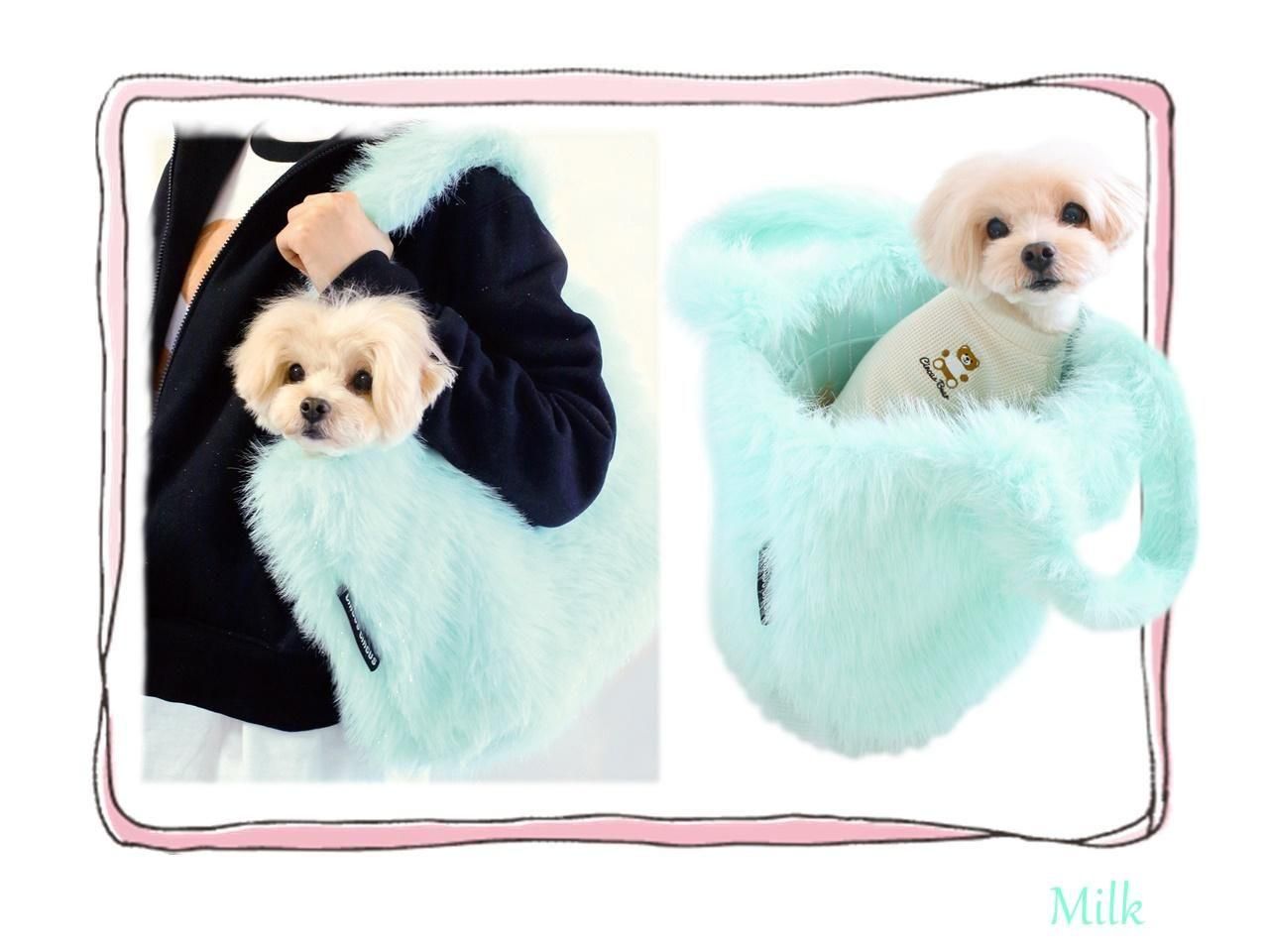 Glittery Fur Carry Bag - CIRCUS CIRCUS ONLINE SHOP