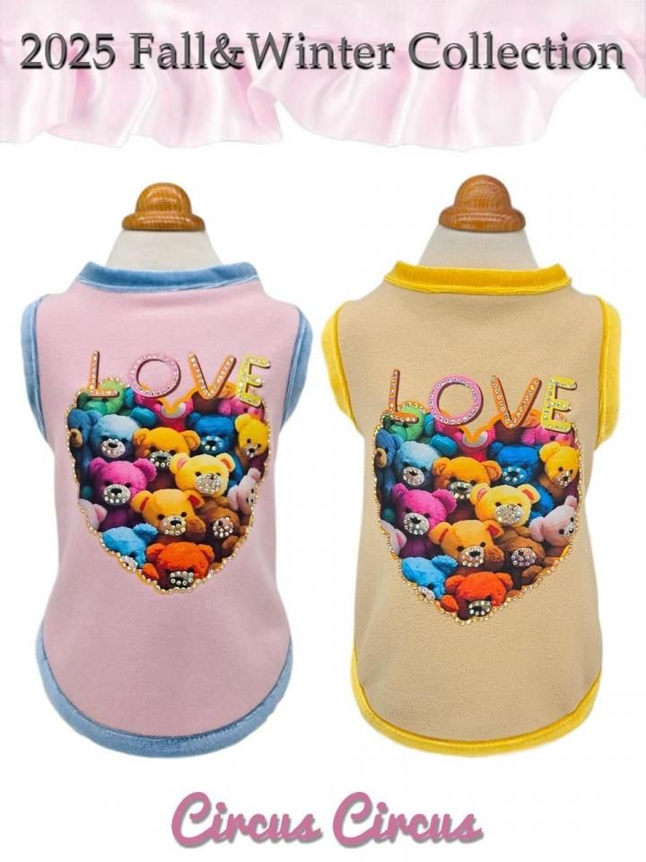 Bling Stuffy Bearタンク - CIRCUS CIRCUS ONLINE SHOP