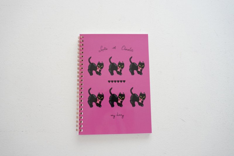IDEA NOTEBOOK /黒猫 x PINKの画像