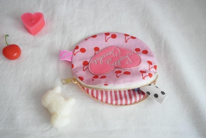 サークルポーチ/Red Cherry - Shopping - Sophie et Chocolat