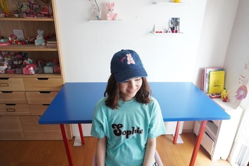 お好きなツイりーを入れて楽しめるHermesJoanne デニムキャップ CAP/デニム x Yeees! Bunny - Shopping - Sophie et Chocolat