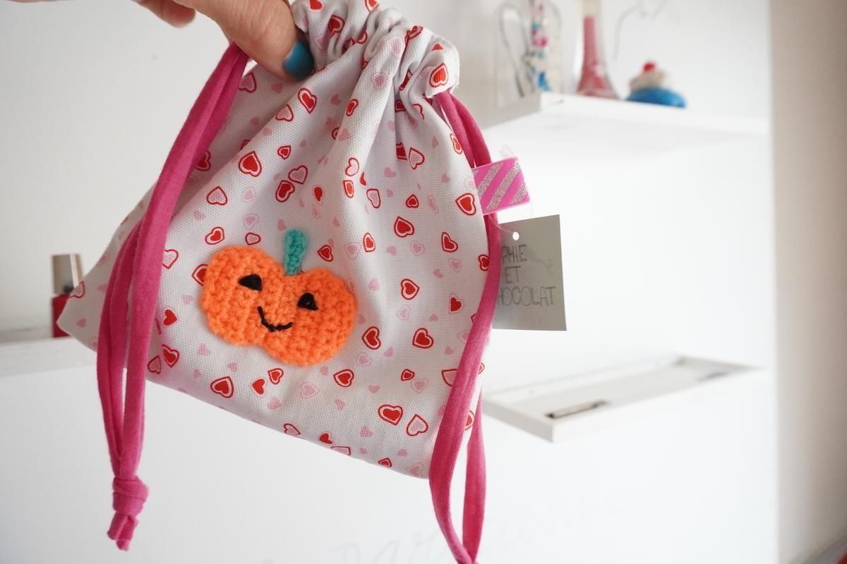巾着ポーチ/Pumpkin x Red Heart - Shopping - Sophie et