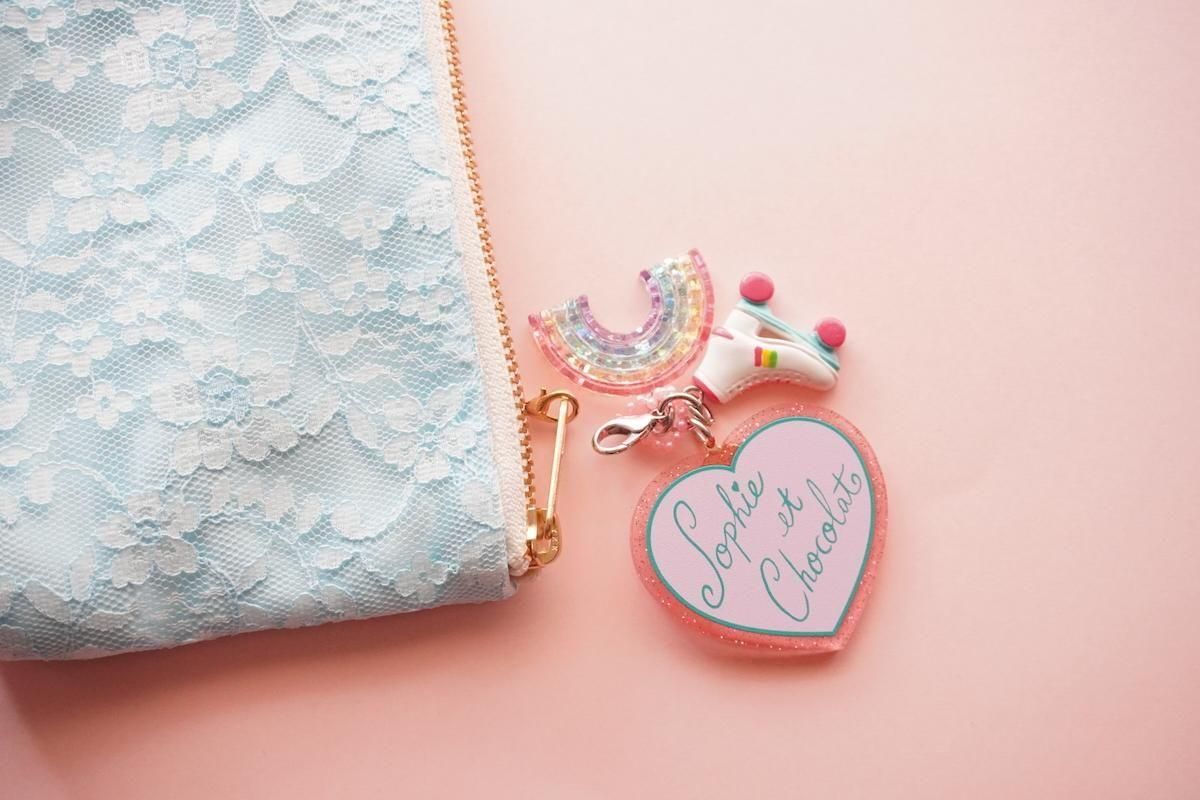 Charm/ハート x roller skates - Shopping - Sophie et Chocolat