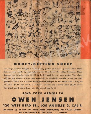 Owen Jensen catalog