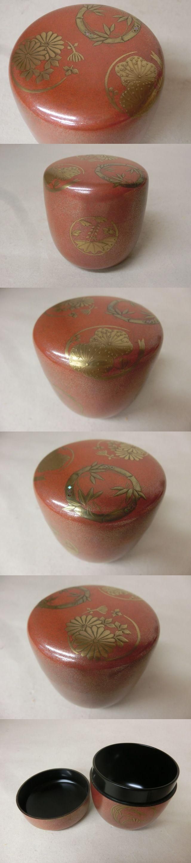 朱銀花丸蒔絵大棗 林勝 - 茶道具きよ川［茶器・茶道具・掛け軸・美術品