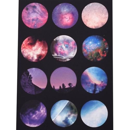 イラストシート 空 宇宙 ハンドメイド レジン材料 アクセサリーパーツの通販サイトcollage コラージュ