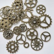 時計 歯車 磁石 Collage