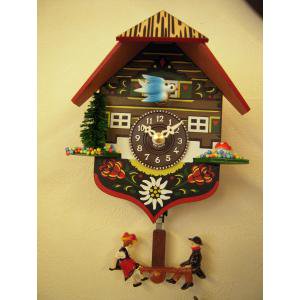 ドイツ　ミニチュア鳩時計